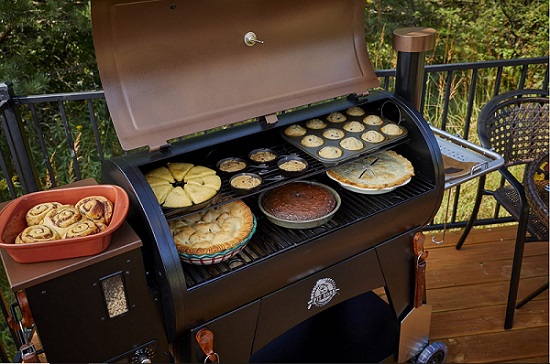 Backen mit dem PB Austin XL Pelletgrill